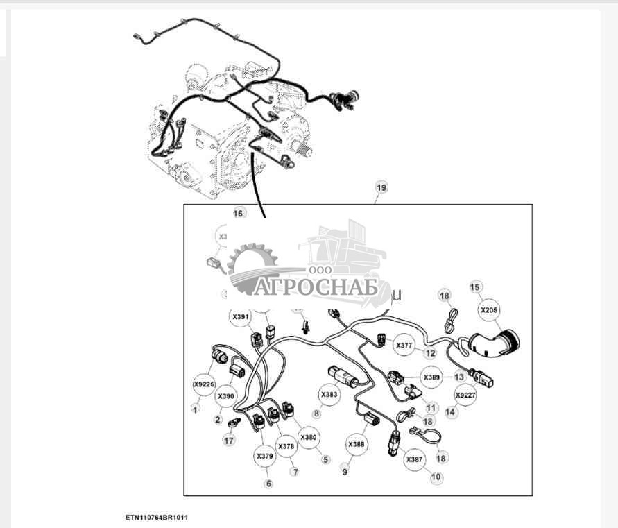 Жгут проводов трансмиссии, ProDrive™ 